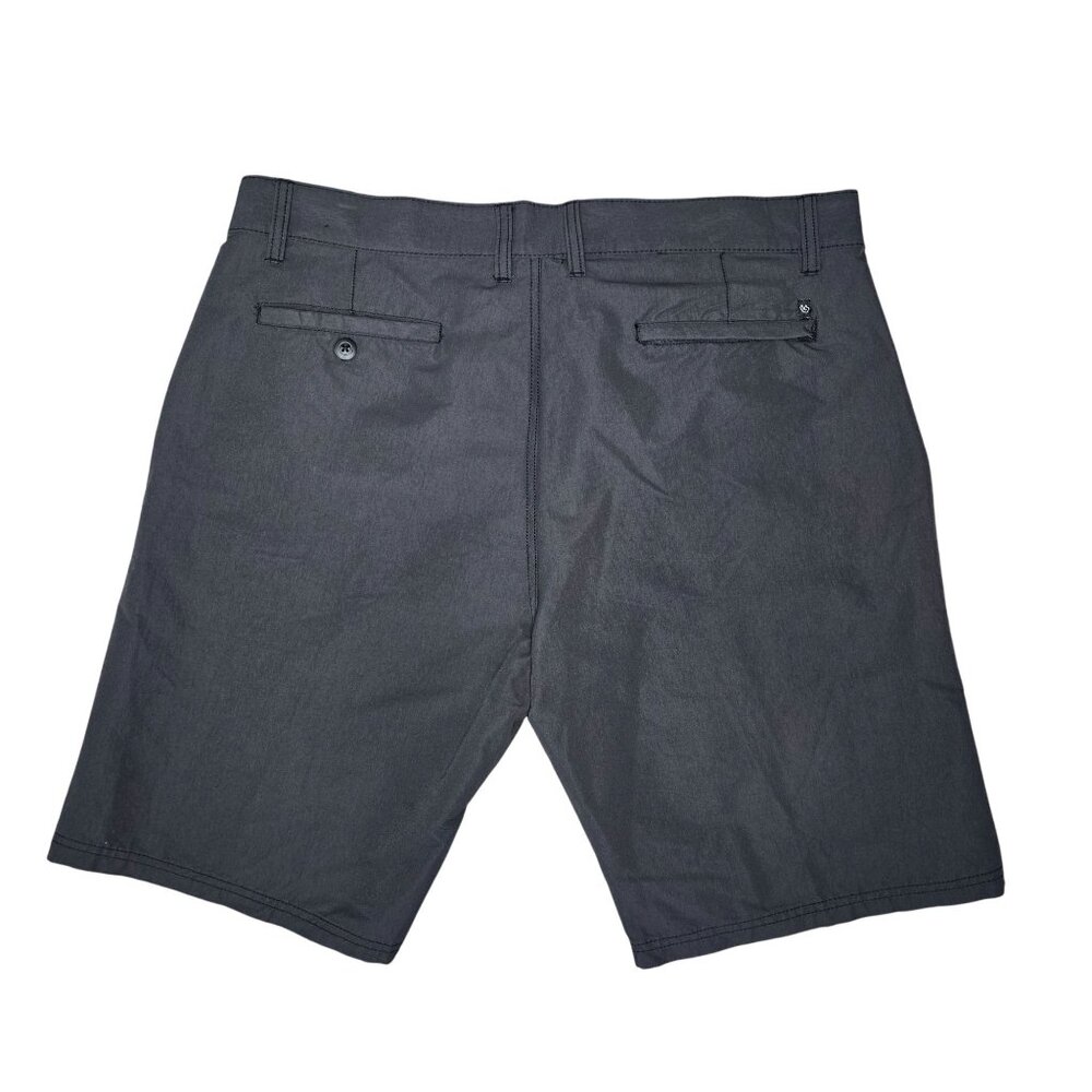 Burnside Mens 38 Gray Casual Shorts Cotton Blend - Picture 2 of 3